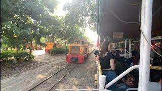 蒜頭糖廠遊玩，嚐試首次坐五分車，有趣好玩 Traveling in sugar factory of Chiayi take a mini-trainvery interesting