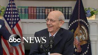 Justice Stephen Breyer announces his retirement