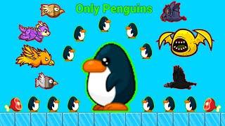 Just The Challenge Of Eating The Penguins EvoWorld.io