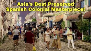 Vigan City Tour Evening & Night Scenes 2024  Asia’s Most Well-Preserved Heritage Town Philippines