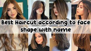 Best haircuts according to face shape • Types of haircut with name • Haircut for girls • STYLE POINT