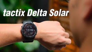 Trên tay đồng hồ chuyên QUÂN SỰ CAO CẤP NHẤT của Garmin tactix Delta Solar