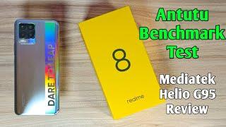 Realme 8 Antutu benchmark score  Mediatek Helio G95 processor review 