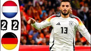 Pays-Bas - Allemagne 2-2 Résumé  UEFA Nations League 2024