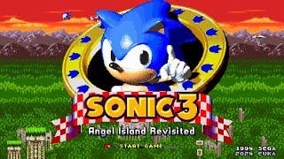 Sonic 3 A.I.R Project Return to Angel Island Demo  Walkthrough 4K60fps