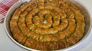  ÇITIR ÇITIR EL AÇMASI BURMA BAKLAVA TARİFİ  Tadına Bayılacaksınız  Şerbetli tatlılar