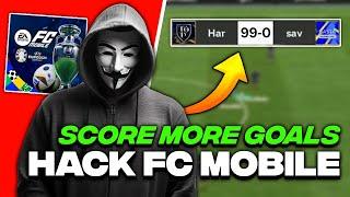 FOUND A HACK TO SCORE MORE GOALS in EA FC Mobile 24