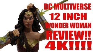 DC MULTIVERSE WONDER WOMAN DELUXE 12 INCH FIGURE REVIEW 4K