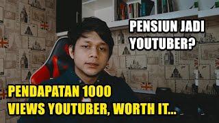 Ternyata Segini Pendapatan Youtuber Per 1000 Views 2021 - Kok Bisa ?