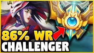 *NEW* KR CHALLENGER 86% WINRATE AKALI BUILD SEASON 8 REWORKED AKALI GAMEPLAY - League of Legends