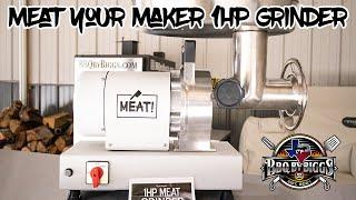 Meat Your Maker 1 HP Meat Grinder - First MEAT Brisket Grind