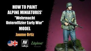 How to paint with Ref 70.246 Wehrmacht Unteroffizier Early War SET