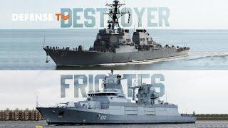 Frigate VS Destroyer  What is the Difference Between Them ?