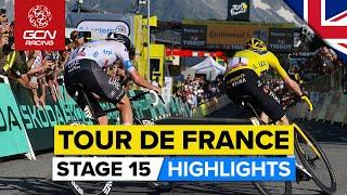 Summit Finish Draws The Second Week To A Close  Tour De France 2023 Highlights - Stage 15