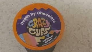 Crazy Cups Flavored Coffee for Keurig K Cup Machines Death by Chocolate