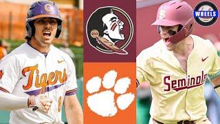 #12 Florida State v #4 Clemson MUST WATCH INCREDIBLE  Game 3  2024 College Baseball Highlights