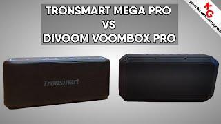  Tronsmart Mega Pro vs Divoom Voombox Pro. Сравнение Bluetooth колонок Divoom и Tronsmart.
