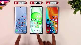 Tecno Spark 20 Pro Plus Vs Tecno Pova 5 Pro Vs Tecno Camon 20 Speed Test