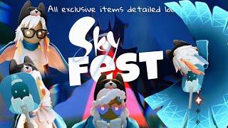 SkyFest items Detailed Look - 5th Anniversary Limited Exclusives  Sky Cotl  Noob Mode