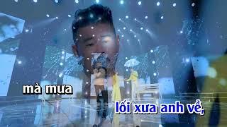 Karaoke Mưa Yêu Thương - Hồng Xương Long