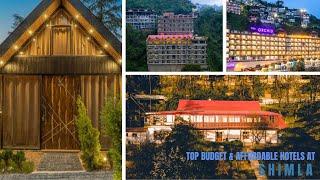 Top budget & affordable hotels at Shimla in 2024