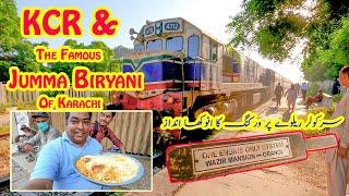 Local Train KCR Journey To Try Local Food Delicacy  Famous Jumma Biryani