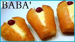 RUM BABA RECIPE by ItalianCakes