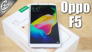 OPPO F5 6 189 Display  20MP Selfie Camera - Unboxing & Hands On