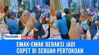 Viral Aksi Emak-emak Jadi Copet Tapi Ketahuan Calon Korbannya