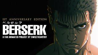 EPISODE 1  BERSERK THE BLACK SWORDSMAN -  ENGLISH DUB SWEETHEARTIST Fan Animation