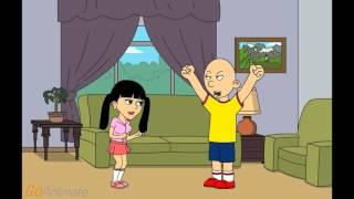 Cathy annoys Caillou And Gets Grounded