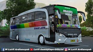 SHARE LIVERY SINAR JAYA PALING DETAIL DI BUSSID  MOD SALE JBHD ADUDU  Mod Bussid Terbaru V4.0.3