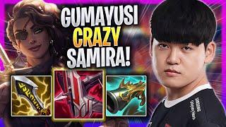 GUMAYUSI CRAZY GAME WITH SAMIRA - T1 Gumayusi Plays Samira ADC vs Xayah  Season 2023