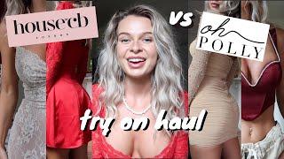 OH POLLY VS HOUSE OF CB  TRY ON HAUL