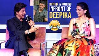 Shah Rukh Khan Hilarious Comments On Hrithik Roshan  Deepika Padukone  Pathaan Success Meet