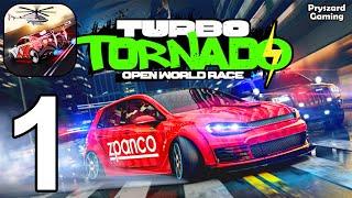 Turbo Tornado Open World Race - Gameplay Walkthrough Part 1 Race Drift Police Pursuit Mode