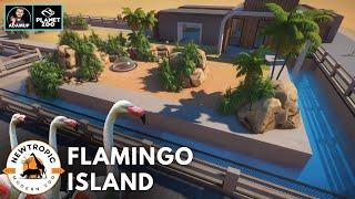 Building A Modern Flamingo Island In Planet Zoo - Newtropic Zoo EP 13