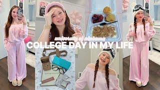 COLLEGE DAY IN MY LIFE  classes meetings haul & date party  University of Alabama