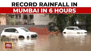 Mumbai Monsoon Fury Heavy Rain In Mumbai Trains Cancelled Schools & Colleges Shut  India Today