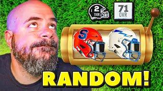 RANDOM REGS VS A TRASH TALKER COLLEGE FOOTBALL 25 GAMEPLAY