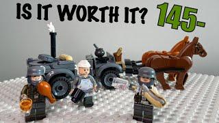 Brickmania Gulaschkanone German Field Kitchen WW2 Lego kit Review