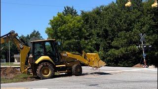 NS crossing signal replacement work Wells Hwy and Shiloh Rd Seneca SC 1056 hrs Mon 26 Jun 2023