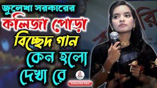 কেন হলো দেখা রে তোমারে দেখলাম  Keno Holo Dekha Re Tumhare Dekhlam  Julekha Sarkar Baul  Gaan 2024