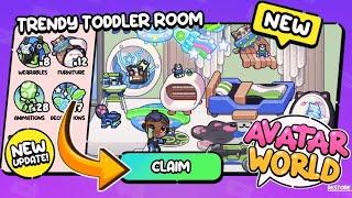 **UPDATE** FREE TRENDY TODDLER ROOM AVATAR WORLD PROMO CODES