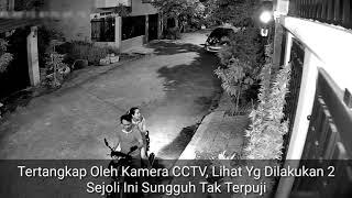 Tak sadar ada CCTV Lihat yg diperbuat dua sejoli ini saat keadaan sepi