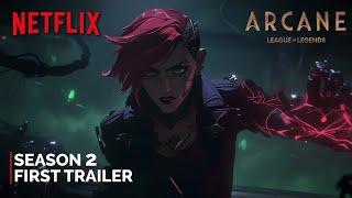 Arcane - Season 2  First Trailer  NETFLIX 4K  League of Legends 2025