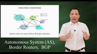 AS  Interior and border routers  Border Gateway Protocol