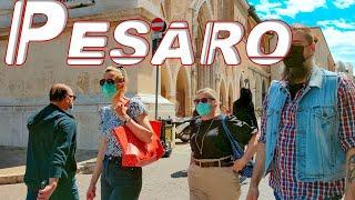 Silent Pesaro. Italy  - 4k Walking Tour around the City - Travel Guide. trends moda #Italy