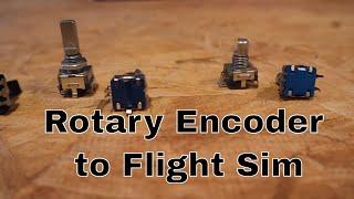 How to Connect a Rotary Encoder to FSX Prepar3d X-Plane or FS2020 MobiFlight Tutorial
