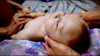 THE WORLDS MOST RELAXED BABY Full Body Massage to Treat Torticollis￼  Dr. Paul